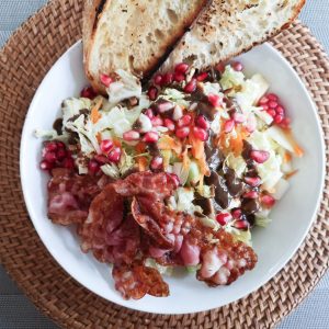 Herbstlicher Salat mit Sesam-Dressing | Lieblingsspeise | Foodblog | Martina Stasny