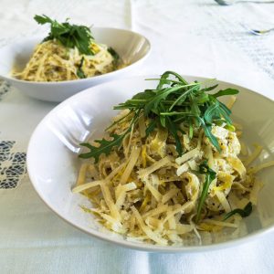 Fettuccine al limone | Rezept | Foodblog | Lieblingsspeise.at