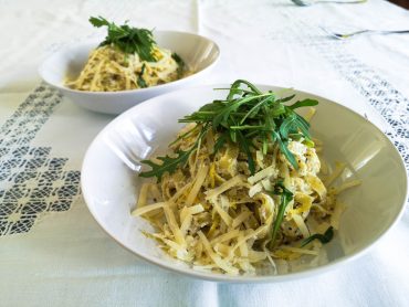 Fettuccine al limone | Rezept | Foodblog | Lieblingsspeise.at